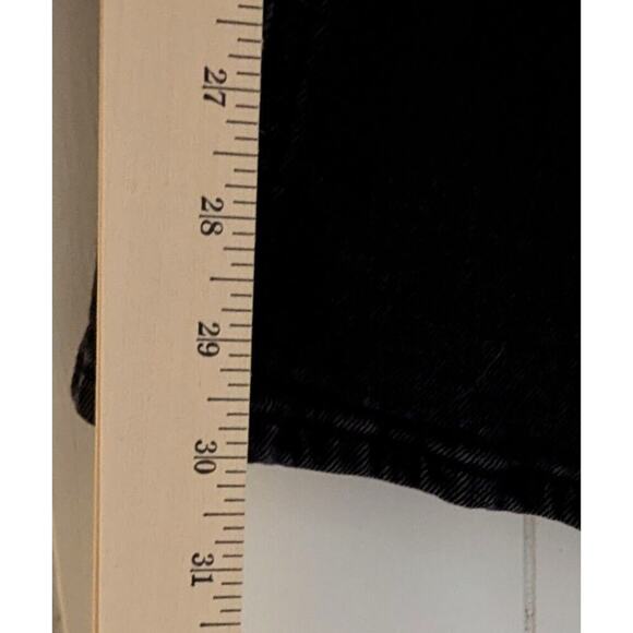 Old Navy Jeans Womens 18 Black Higher High Rise Flare Secret Smooth Pocket Denim - Picture 7 of 8